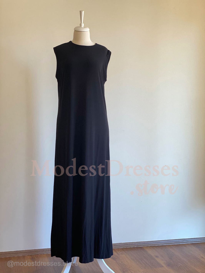 Basic No Sleeve Under Dress For Abaya and Transparent Dresses - Aynour.com