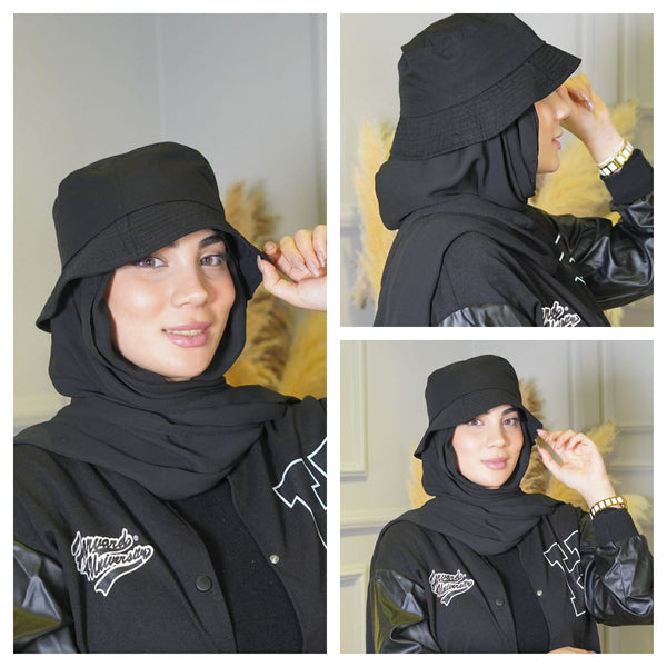 Brinette Hat Instant Hijab - Aynour.com