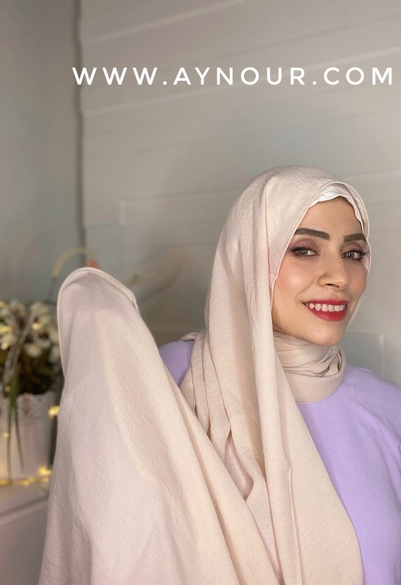 CLASSY HOT Non transparent luxurious fabric Instant Hijab - Aynour.com