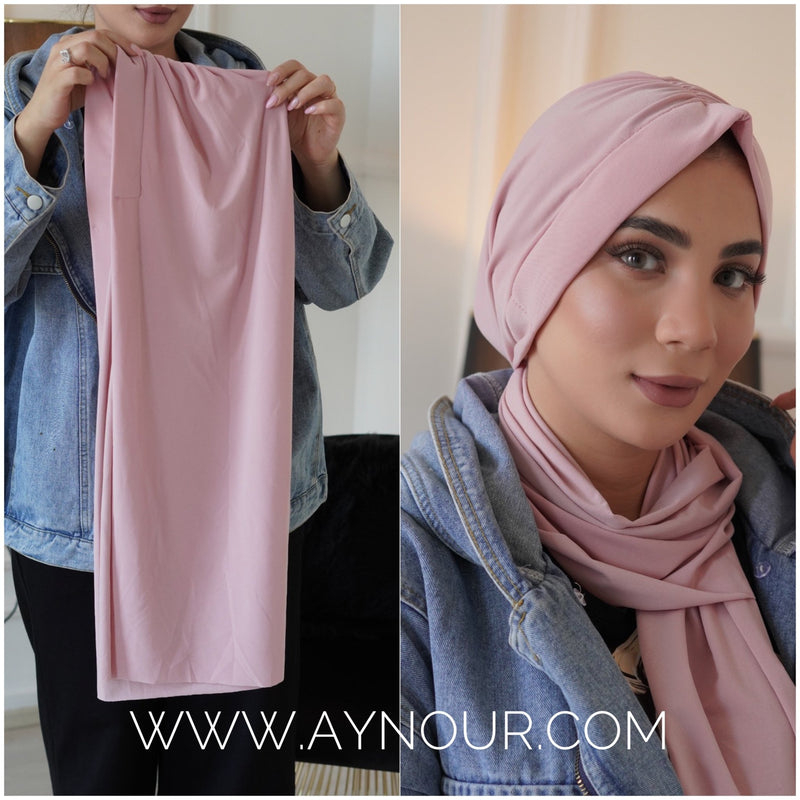 Easy turban 2 styles instant Hijab 2022 - Aynour.com