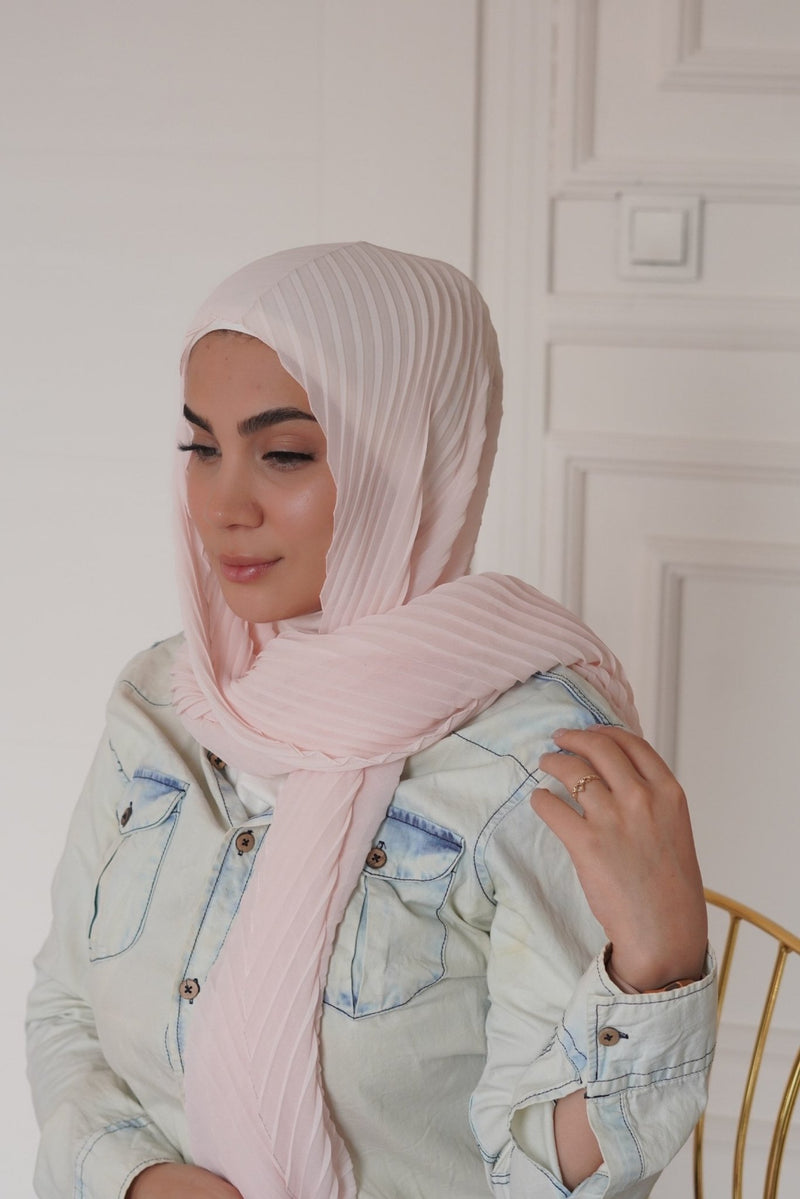HANNA shal classy luxurious fabric scarf - Aynour.com