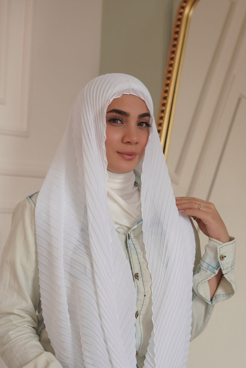 HANNA shal classy luxurious fabric scarf - Aynour.com