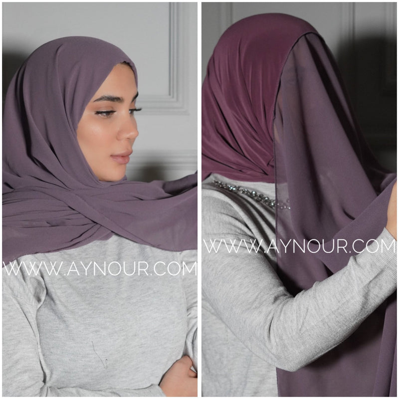 Instant Hijab 2022 with hot colors Full Neck Cover - Aynour.com
