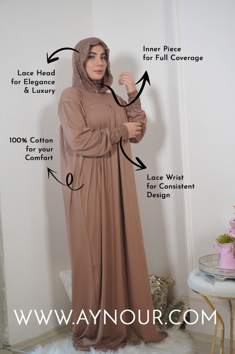 Jannah Prayer dress cotton - Aynour.com