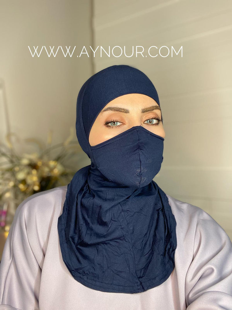 MASK Hijab Cab COTTON Best Instant Hijab - Aynour.com