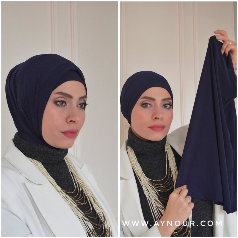 Premium Princess instant Hijab 2022 two pieces