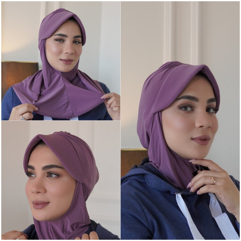 Sweet cap hijab hat on instant Hijab 2022 - Aynour.com